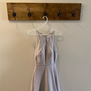 Sorella Vita Gray Bridesmaid Dress